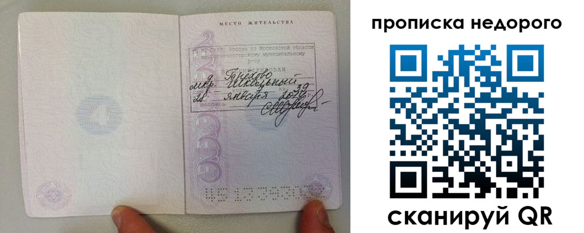 временная регистрация в Видном